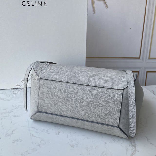 Celine女包 賽琳經典款大號女包 Celine belt bag 掌紋牛皮鯰魚包 189103  slyd2197
